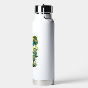 Brazil Goal Energy Skeleton Striker Nations Creati Water Bottle