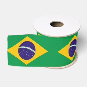 Brazil Grosgrain Ribbon