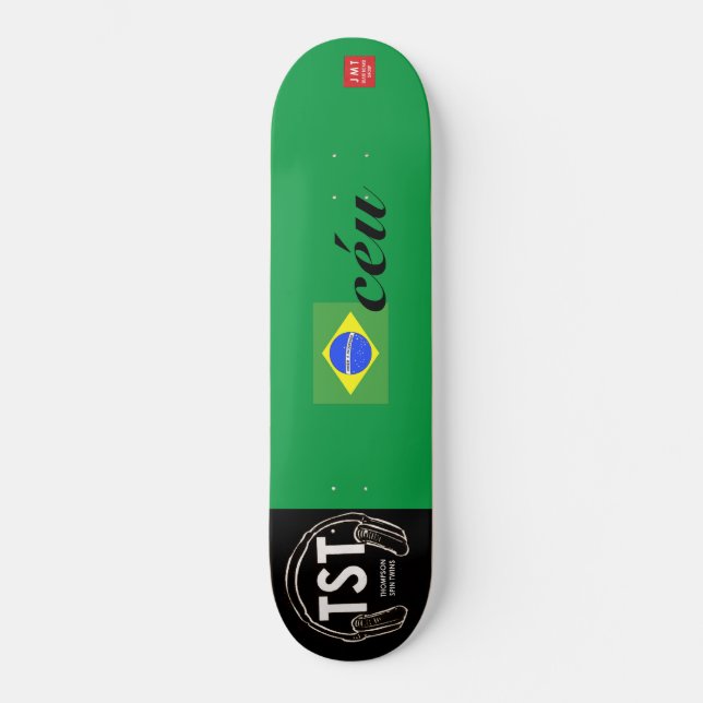 BRAZIL  HEAVEN  / JMT SKATEBOARDS (Front)