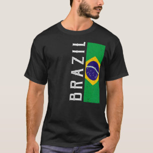 Brazil Heritage Pride Country Support Brazilian Fl T-Shirt