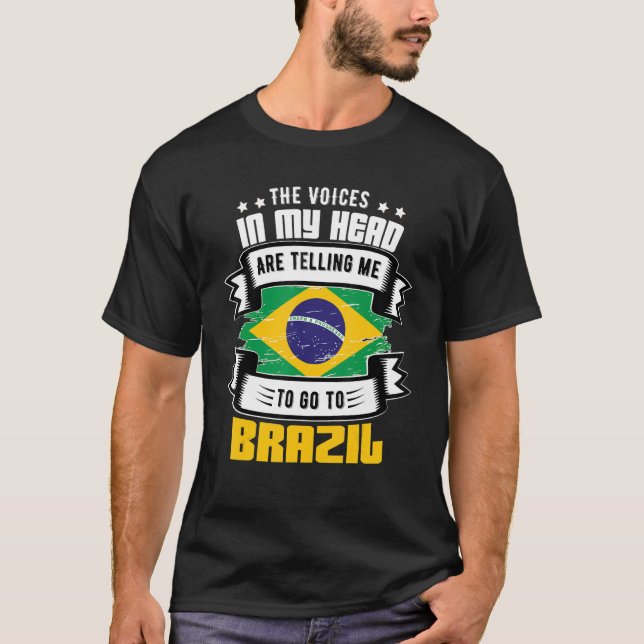 Brazil In My Head T-Shirt (Front)