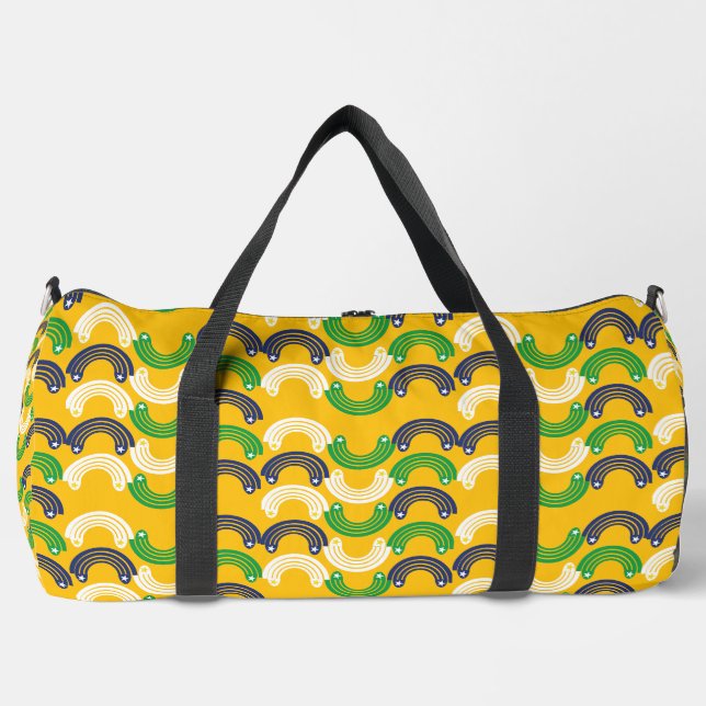 Brazil Independence Day Duffle Bag (Front)