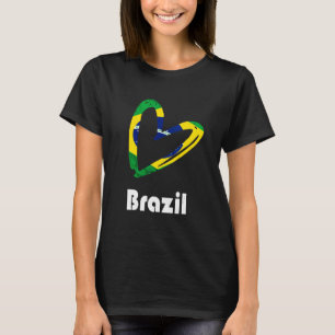 Brazil Love Brazilian Pride Brazilian Roots Brasil T-Shirt