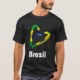 Brazil Love Brazilian Pride Brazilian Roots Brasil T-Shirt