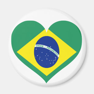 Brazil Love Magnet