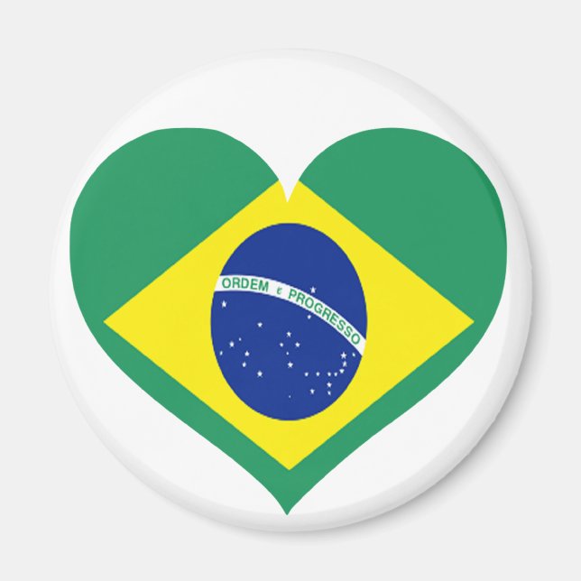 Brazil Love Magnet (Front)
