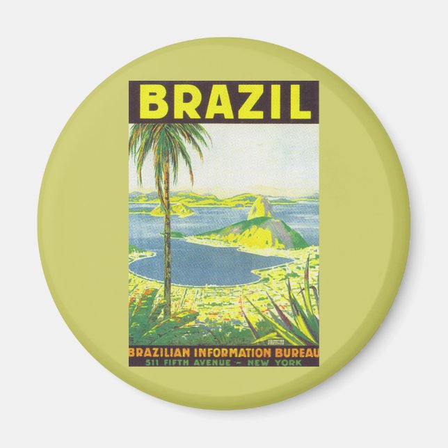 Brazil Magnet (Front)