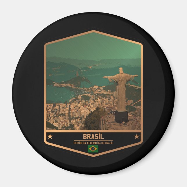 Brazil Magnet (Front)