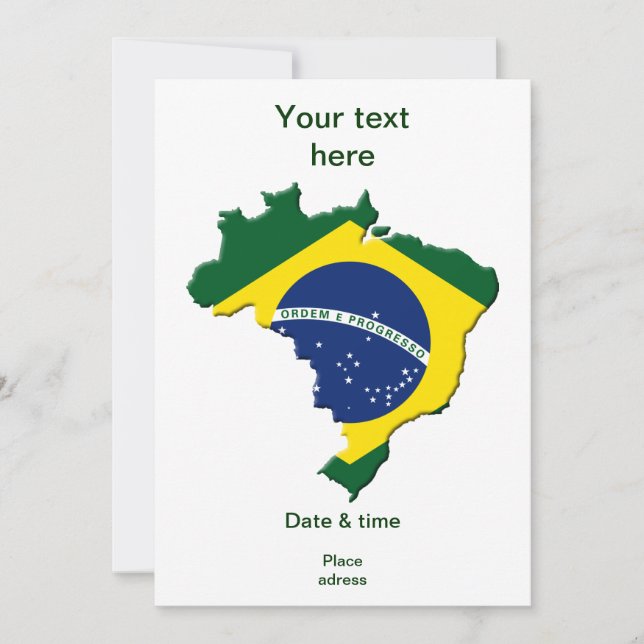 Brazil map (Front)