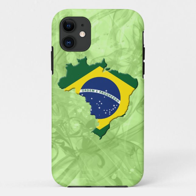 Brazil map Case-Mate iPhone case (Back)