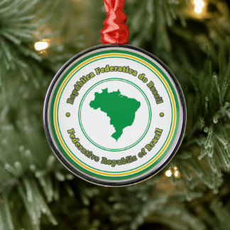 Brazil Metal Ornament