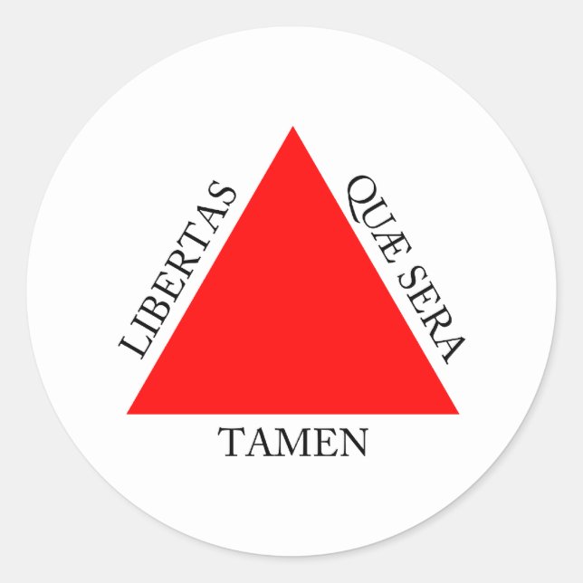 Brazil Minas Gerais High quality Flag Classic Round Sticker (Front)