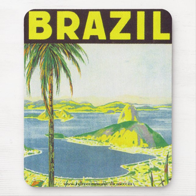 Brazil Mouse Pad (Front)