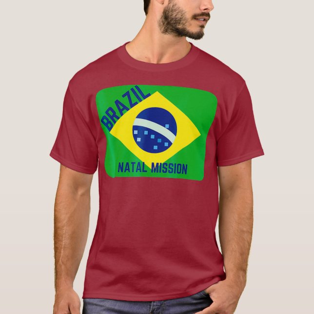 Brazil Natal LDS Mormon Mission T-Shirt (Front)
