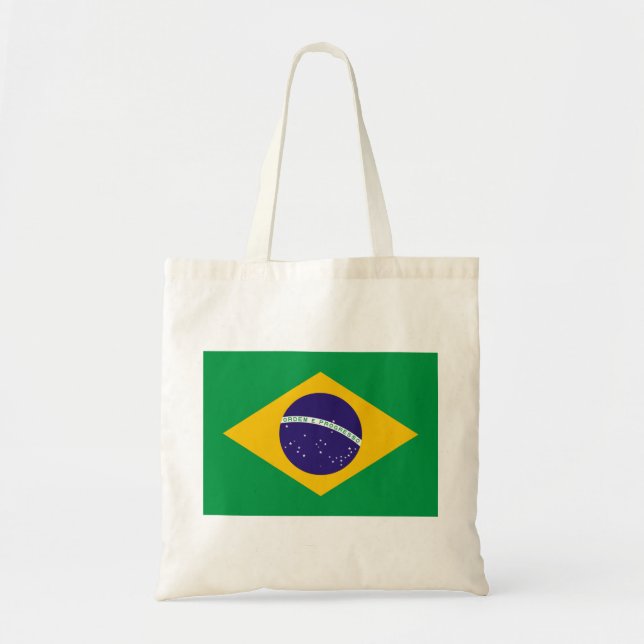 Brazil National Flag Tote Bag (Front)