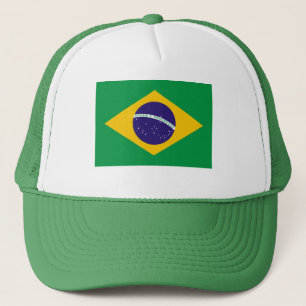 Brazil National Flag Trucker Hat