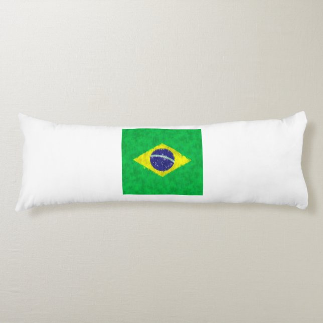 Brazil Oil Painting Drawing Body Cushion (Front)