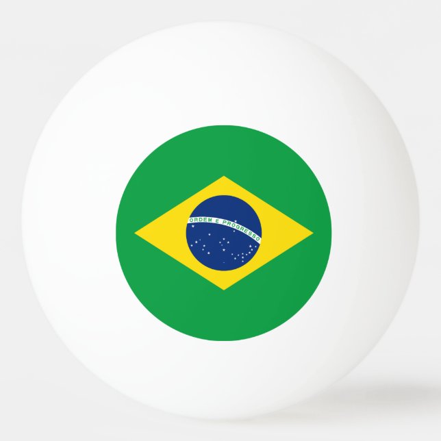Brazil Ping Pong Ball (Front)