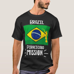 Brazil Piracicaba Mormon LDS Mission Missionary T-Shirt