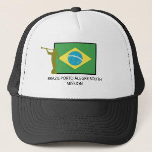 BRAZIL PORTO ALEGRE SOUTH MISSION LDS TRUCKER HAT