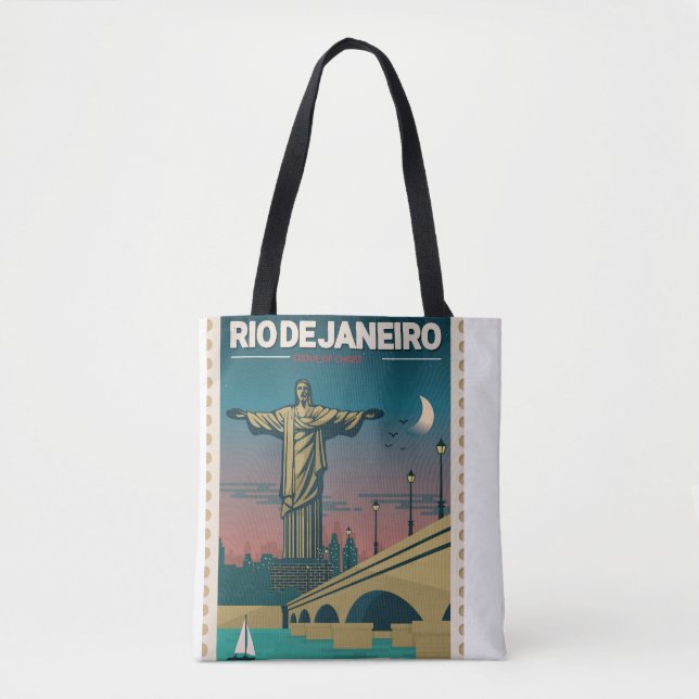 Brazil Postage Stamp   Tote Bag (Front)
