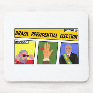 Brazil Presidential Election Mouse Pad