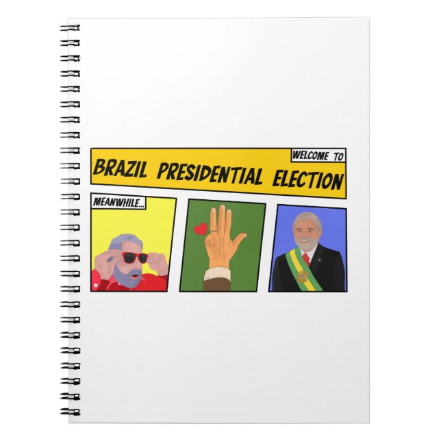 Brazil Presidential Election Notebook (Front)
