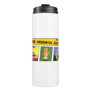 Brazil Presidential Election Thermal Tumbler