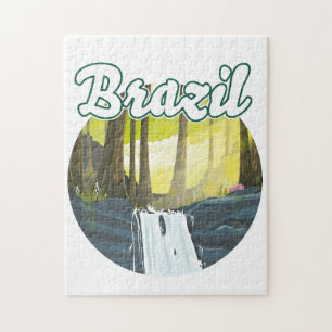 Brazil Rainforest logo Jigsaw Puzzle