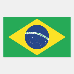 Brazil Rectangular Sticker