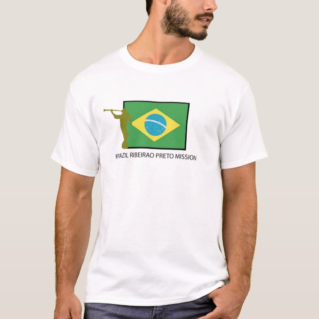 Brazil Ribeirao Preto Mission LDS T-Shirt (Front)