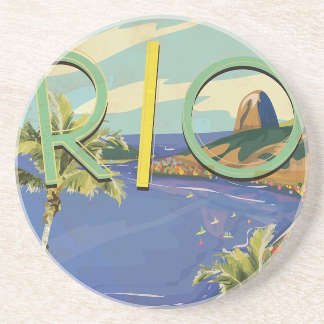 Brazil - Rio De Janeiro Coaster (Front)