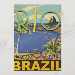 Brazil - Rio De Janeiro Invitation