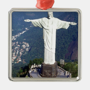 Brazil Rio De Janeiro Jesus (new) (St.K) Metal Tree Decoration