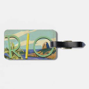 Brazil - Rio De Janeiro Luggage Tag