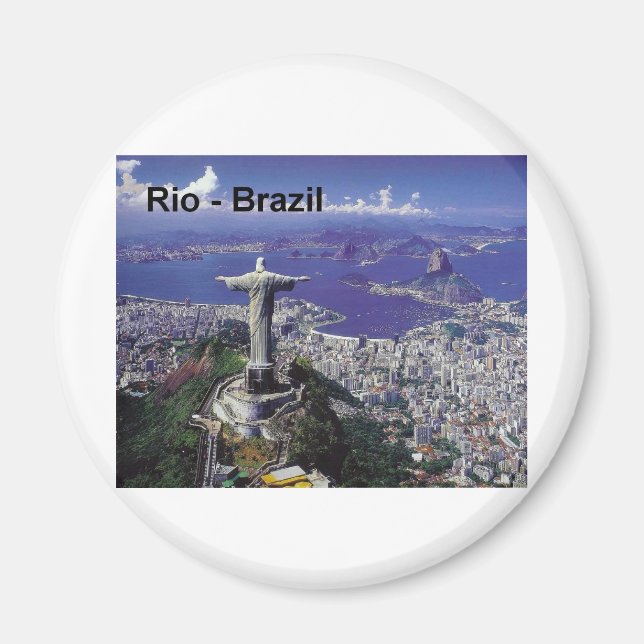Brazil Rio De Janeiro (St.K.) Magnet (Front)