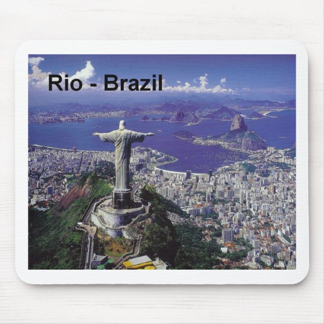 Brazil Rio De Janeiro (St.K.) Mouse Pad (Front)