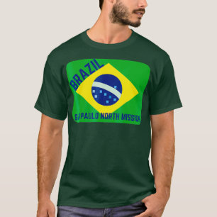 Brazil Sao Paulo North LDS Mormon Mission T-Shirt