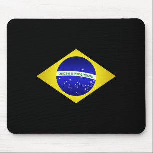 Brazil Shirt Brazilian Soccer Footll Brazilian Fla Mouse Pad