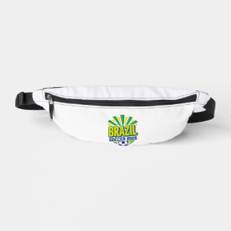 Brazil Soccer 2026 Soccer Bold Country Typography  Bum Bags