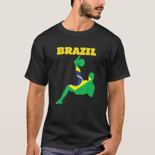 Brazil Soccer  Brazil Football Boy Brazilian T-Shirt