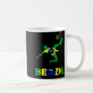 Brazil Soccer Brazilian Football Player Coffee Mug
