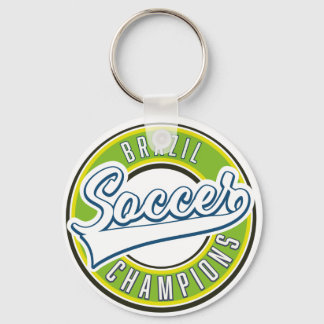 Brazil Soccer Champions Key Ring