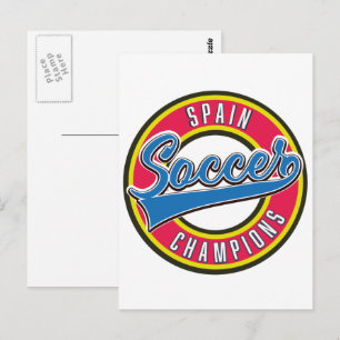 Brazil Soccer Champions Postcard