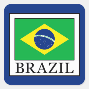 Brazil Square Sticker