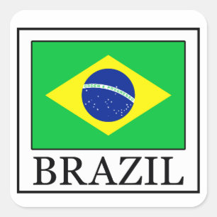 Brazil Square Sticker