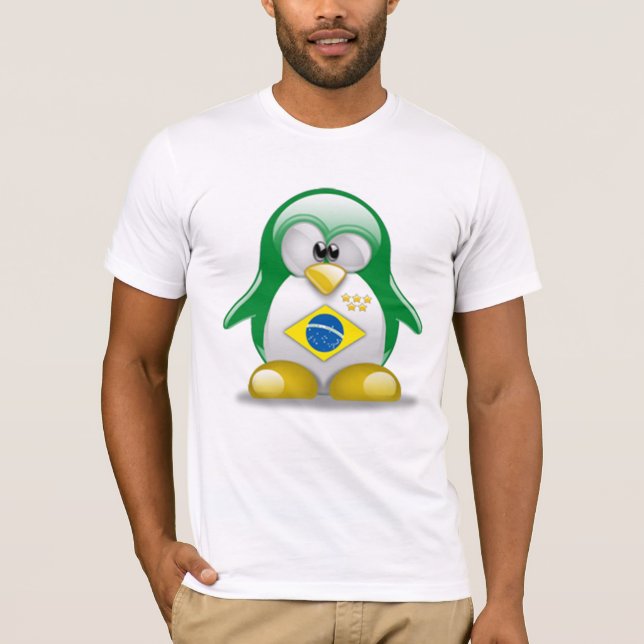 Brazil Tux T-Shirt (Front)