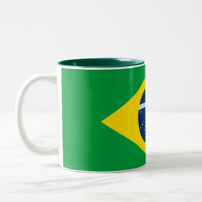 Brazil Two-Tone Coffee Mug (Left)