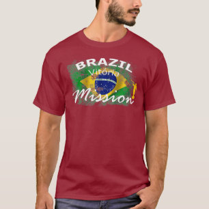 Brazil Vitoria Mormon LDS Mission Missionary T-Shirt