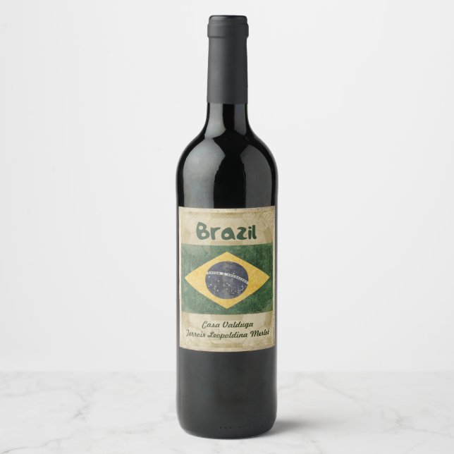Brazil Wine Label (Front)